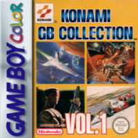Konami GB Collection Vol. 1 PAL GameBoy Color PAL box art
